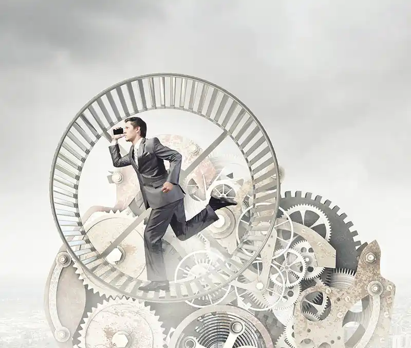 stress et entreprise.